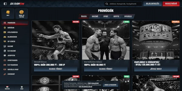 Glorion Casino screenshot 1