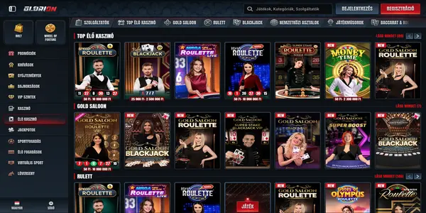 Glorion Casino screenshot 2