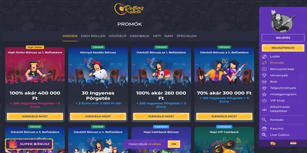Rolling Slots Casino screenshot 1